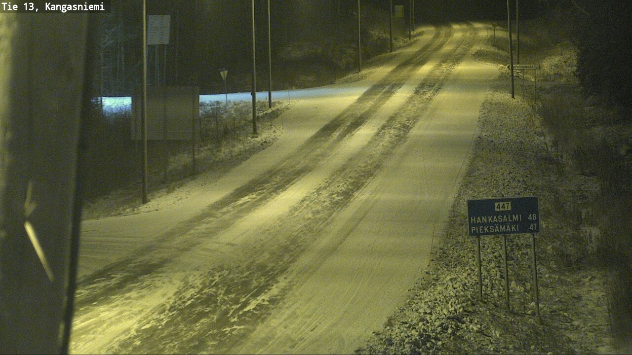 Kelikamerat Kuva Tie 13 Kangasniemi, Kangasniemi, Etelä-Savo