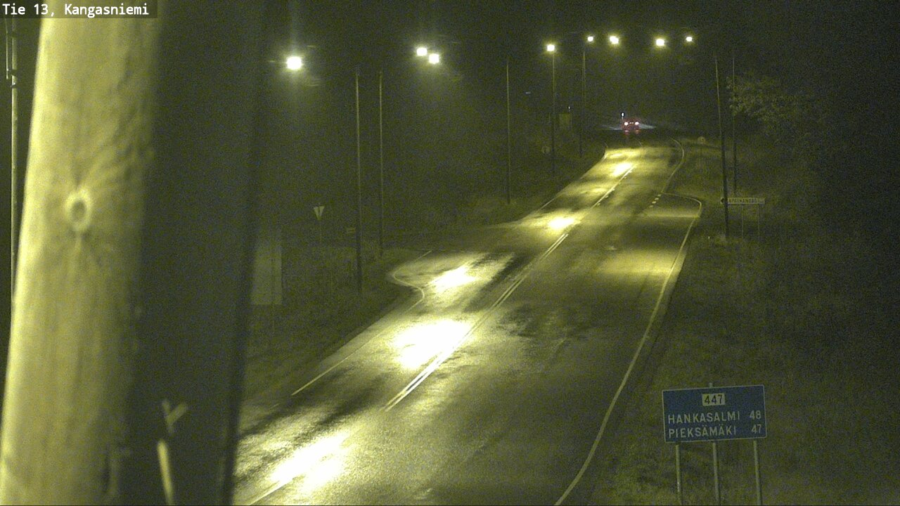 Weather Camera Image Road 13 Kangasniemi, Kangasniemi, Etelä-Savo