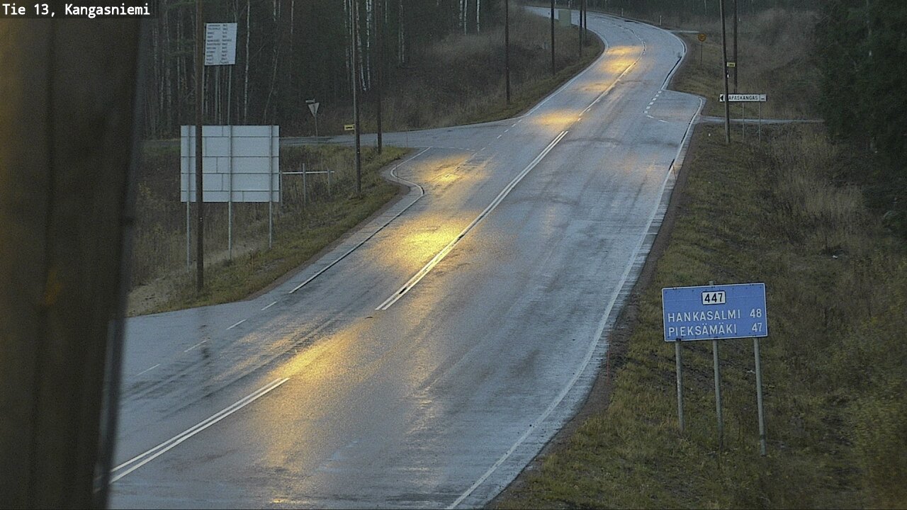 Kelikamerat Kuva Tie 13 Kangasniemi, Kangasniemi, Etelä-Savo