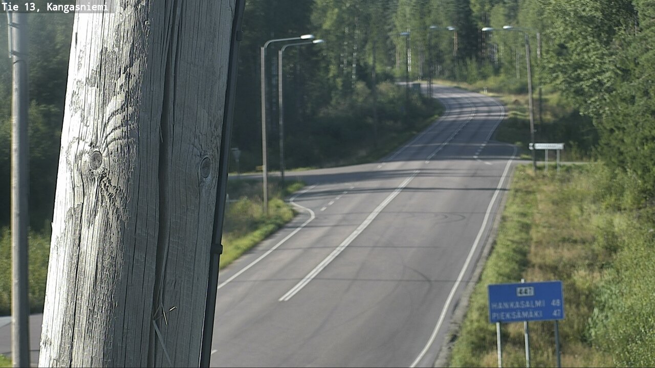 Weather Camera Image Väg 13 Kangasniemi, Kangasniemi, Etelä-Savo