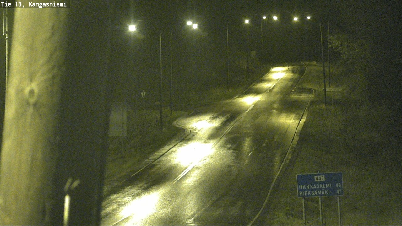 Weather Camera Image Road 13 Kangasniemi, Kangasniemi, Etelä-Savo
