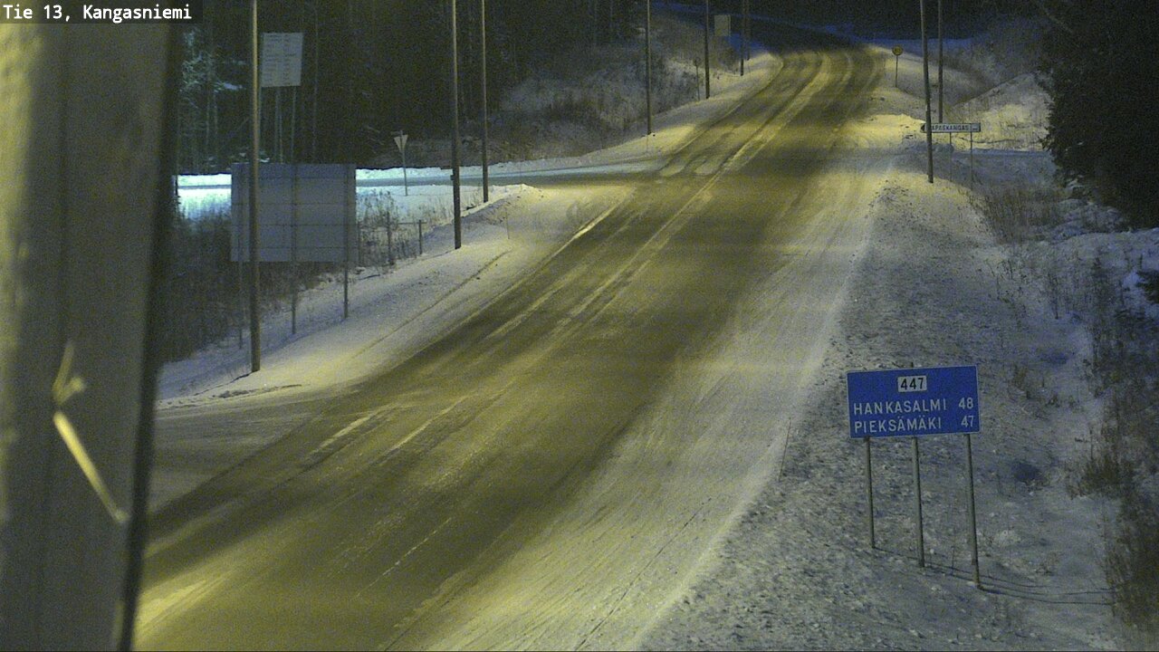 Kelikamerat Kuva Tie 13 Kangasniemi, Kangasniemi, Etelä-Savo
