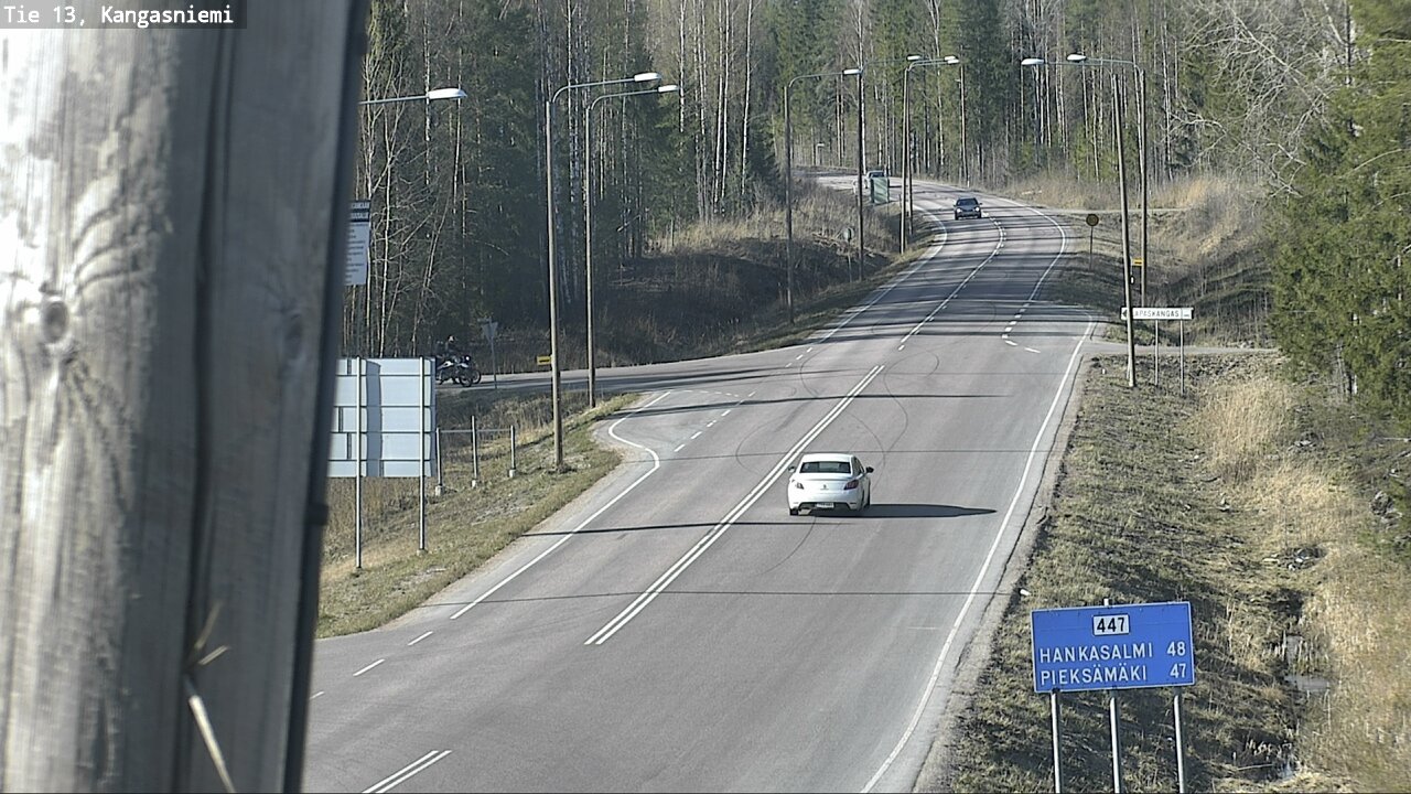 Weather Camera Image Väg 13 Kangasniemi, Kangasniemi, Etelä-Savo