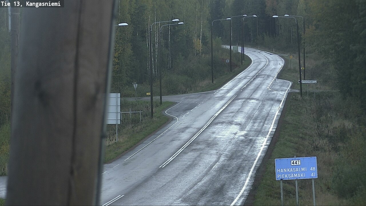 Weather Camera Image Road 13 Kangasniemi, Kangasniemi, Etelä-Savo