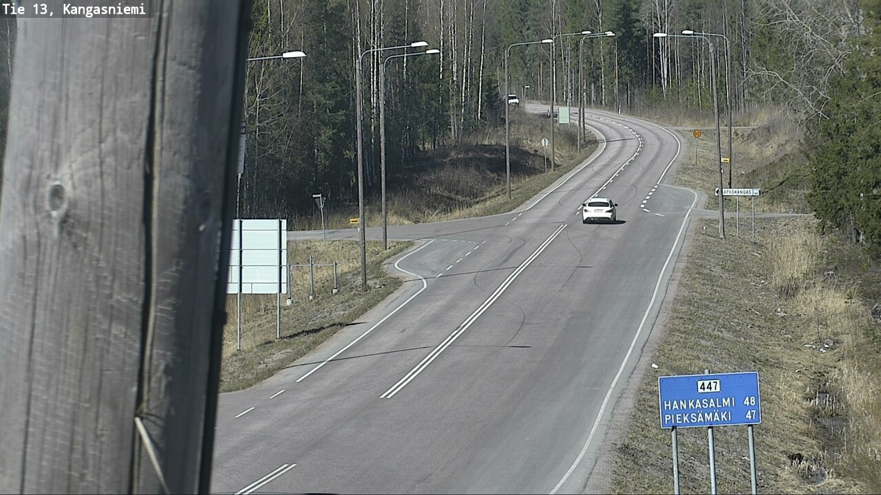 Weather Camera Image Väg 13 Kangasniemi, Kangasniemi, Etelä-Savo