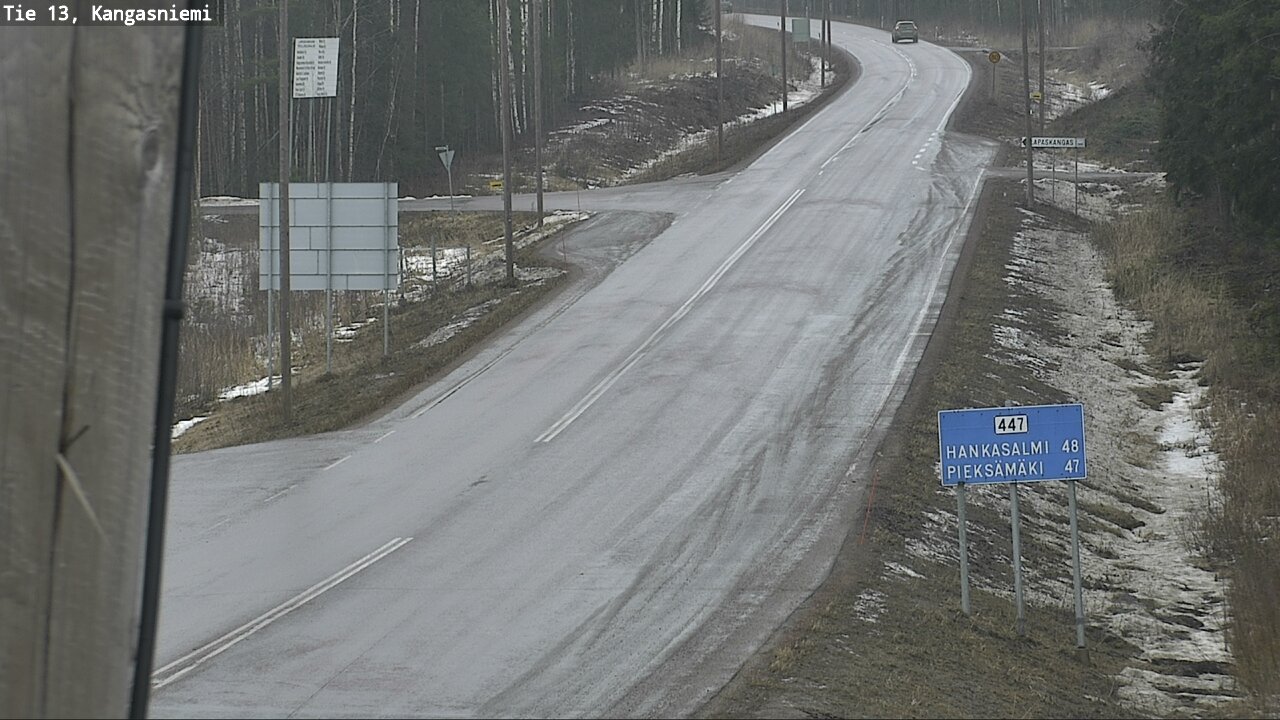 Weather Camera Image Väg 13 Kangasniemi, Kangasniemi, Etelä-Savo