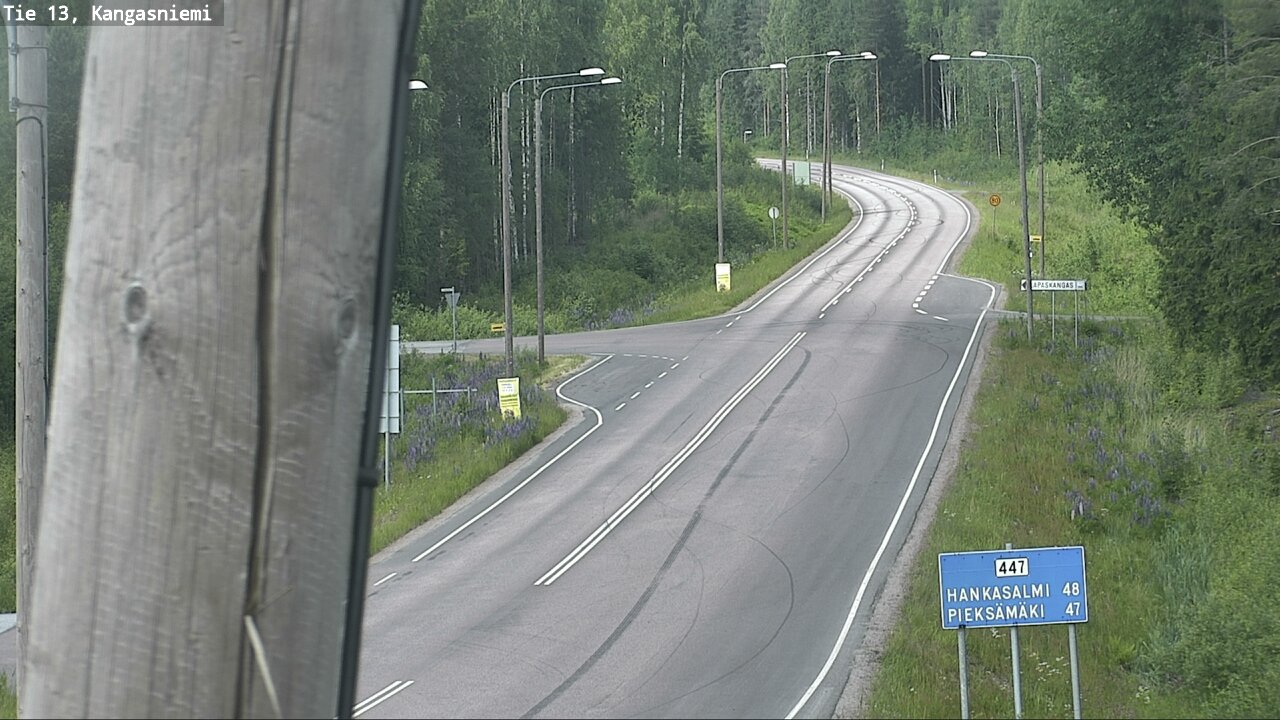 Kelikamerat Kuva Tie 13 Kangasniemi, Kangasniemi, Etelä-Savo
