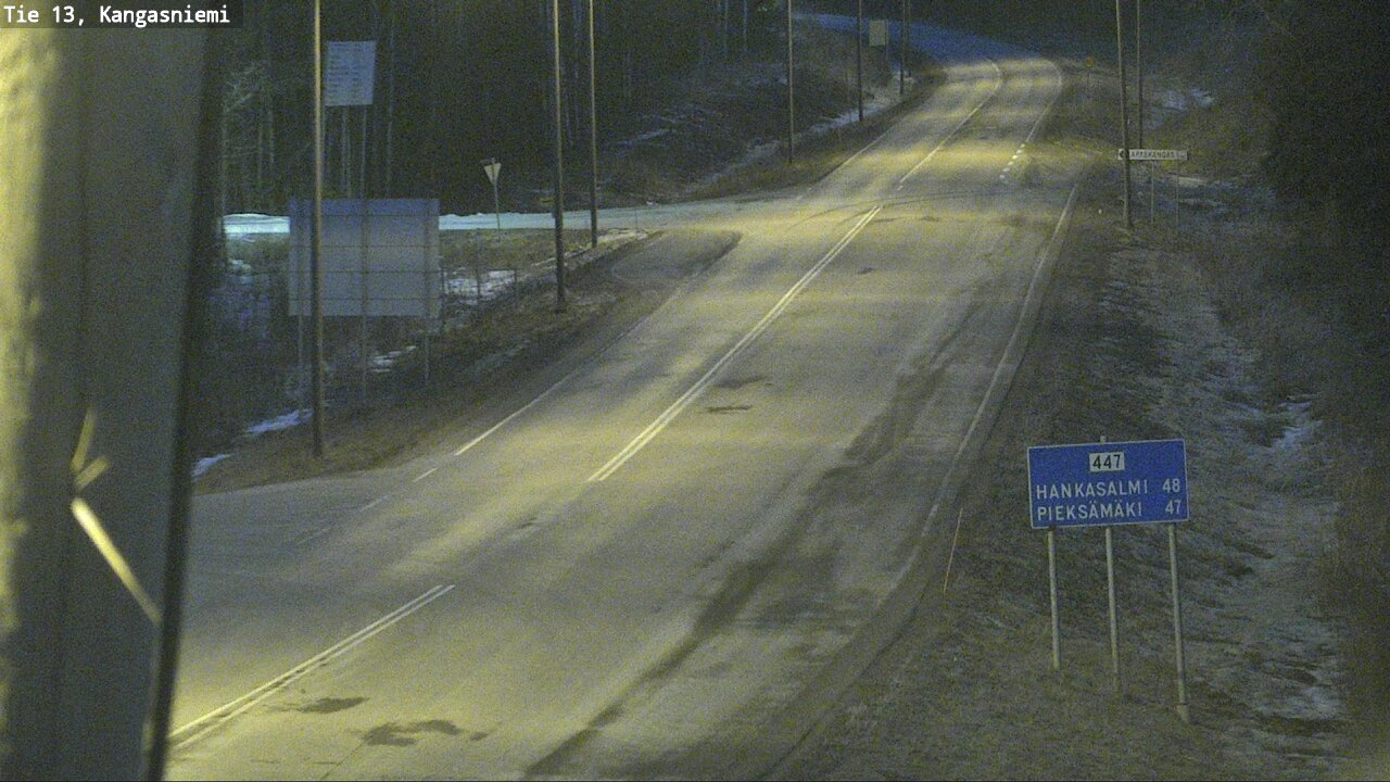 Kelikamerat Kuva Tie 13 Kangasniemi, Kangasniemi, Etelä-Savo