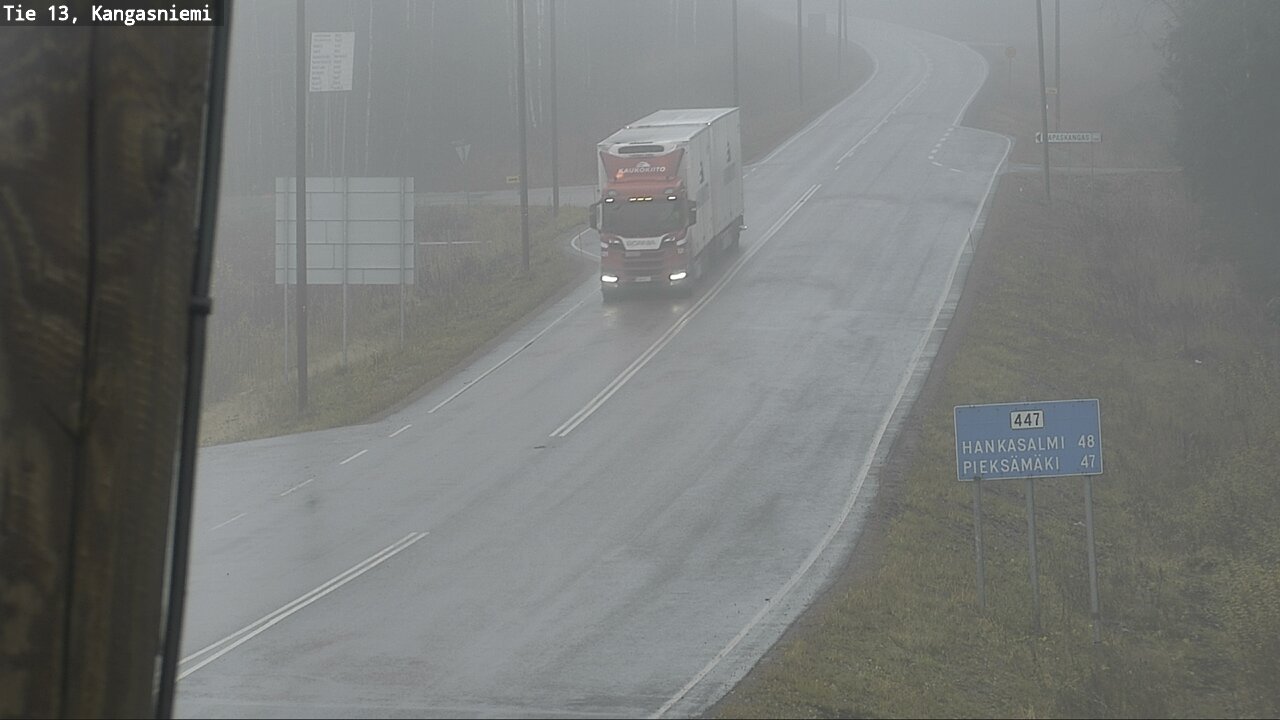 Kelikamerat Kuva Tie 13 Kangasniemi, Kangasniemi, Etelä-Savo