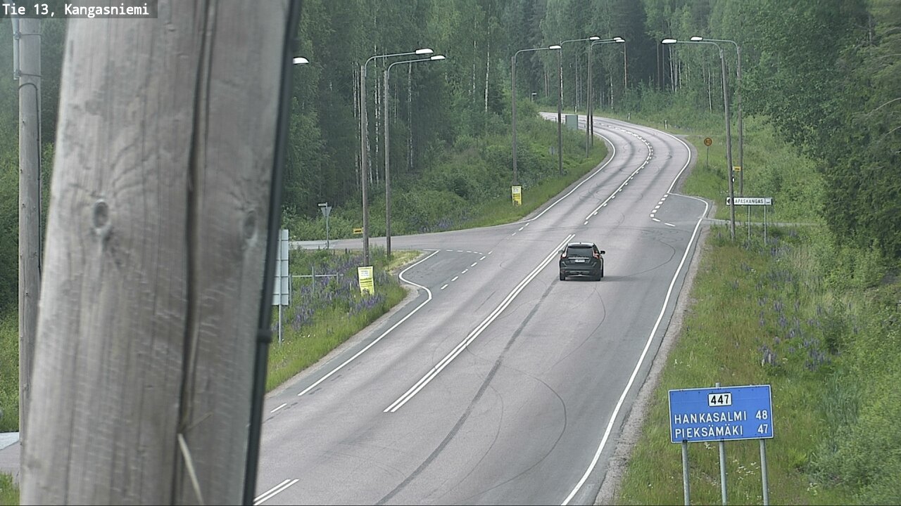 Kelikamerat Kuva Tie 13 Kangasniemi, Kangasniemi, Etelä-Savo