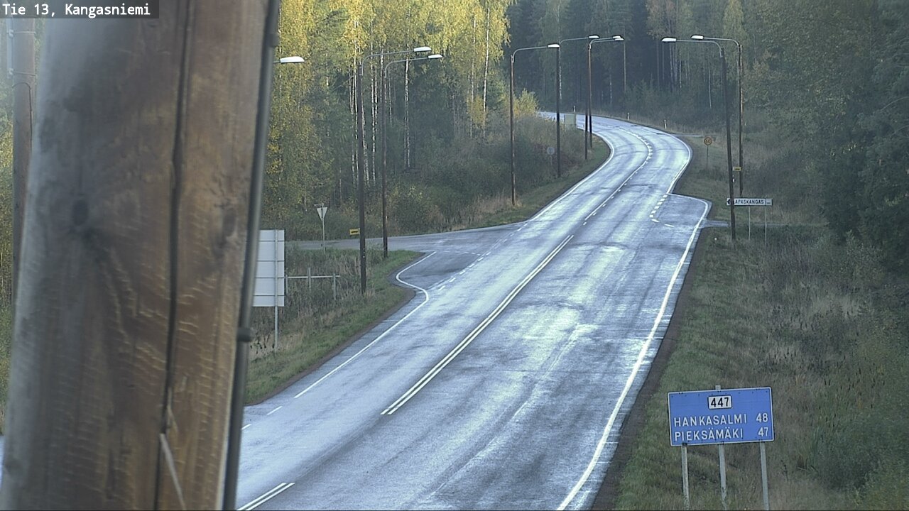 Weather Camera Image Road 13 Kangasniemi, Kangasniemi, Etelä-Savo