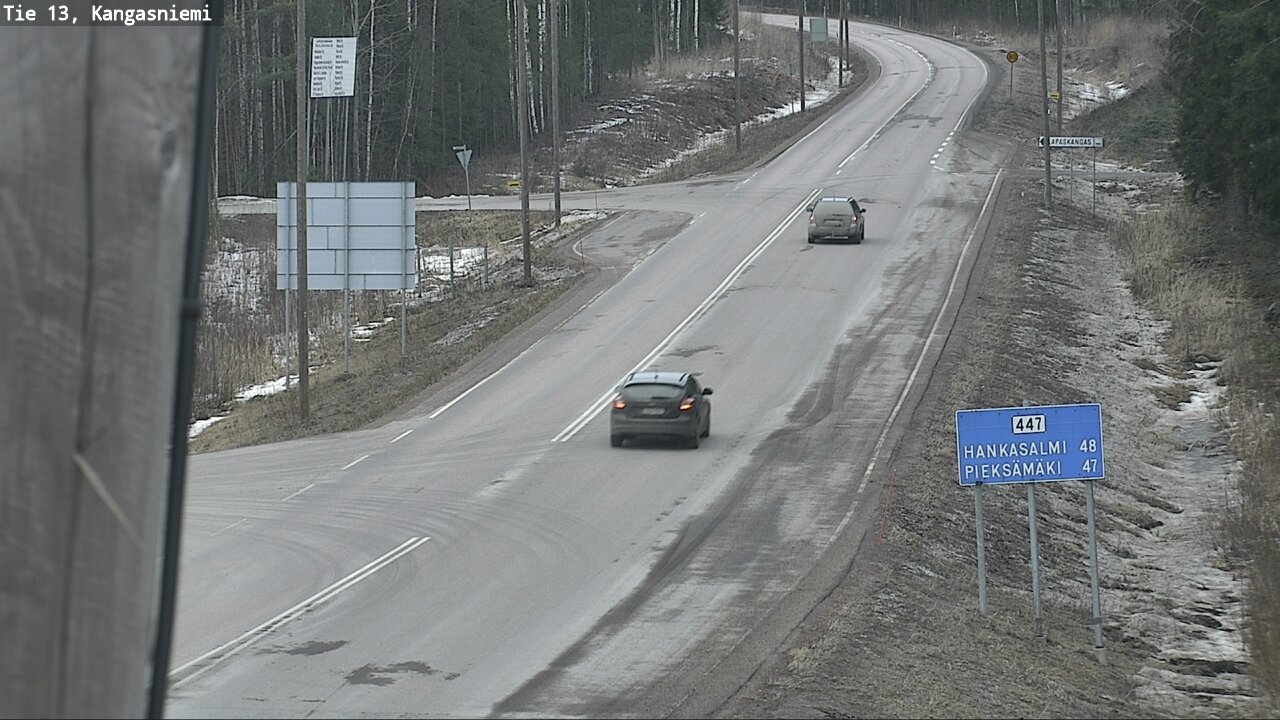 Kelikamerat Kuva Tie 13 Kangasniemi, Kangasniemi, Etelä-Savo