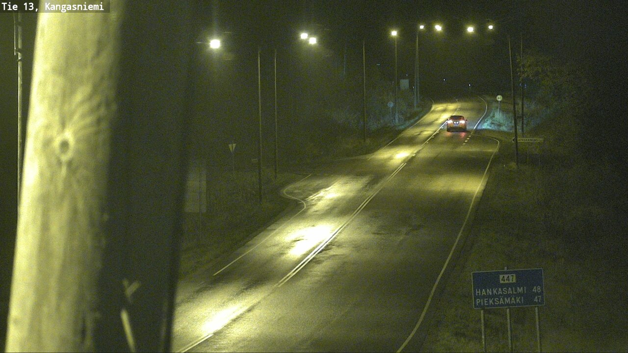 Weather Camera Image Road 13 Kangasniemi, Kangasniemi, Etelä-Savo