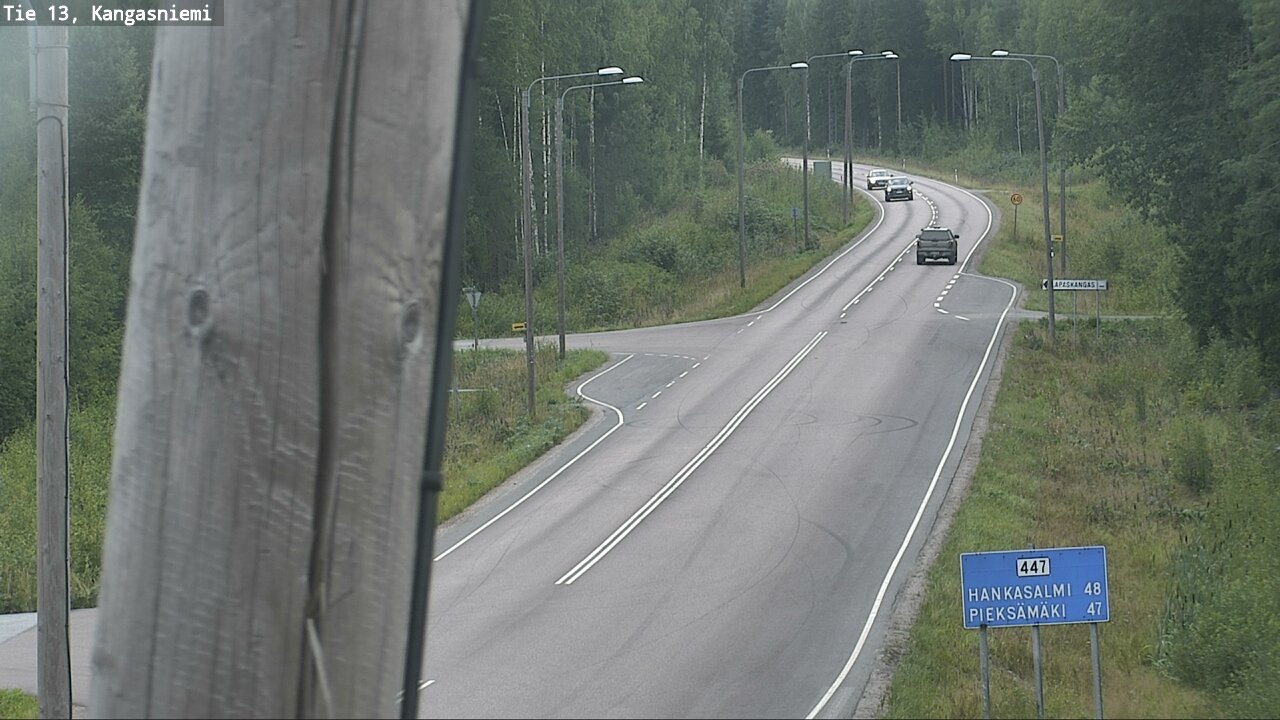 Weather Camera Image Väg 13 Kangasniemi, Kangasniemi, Etelä-Savo