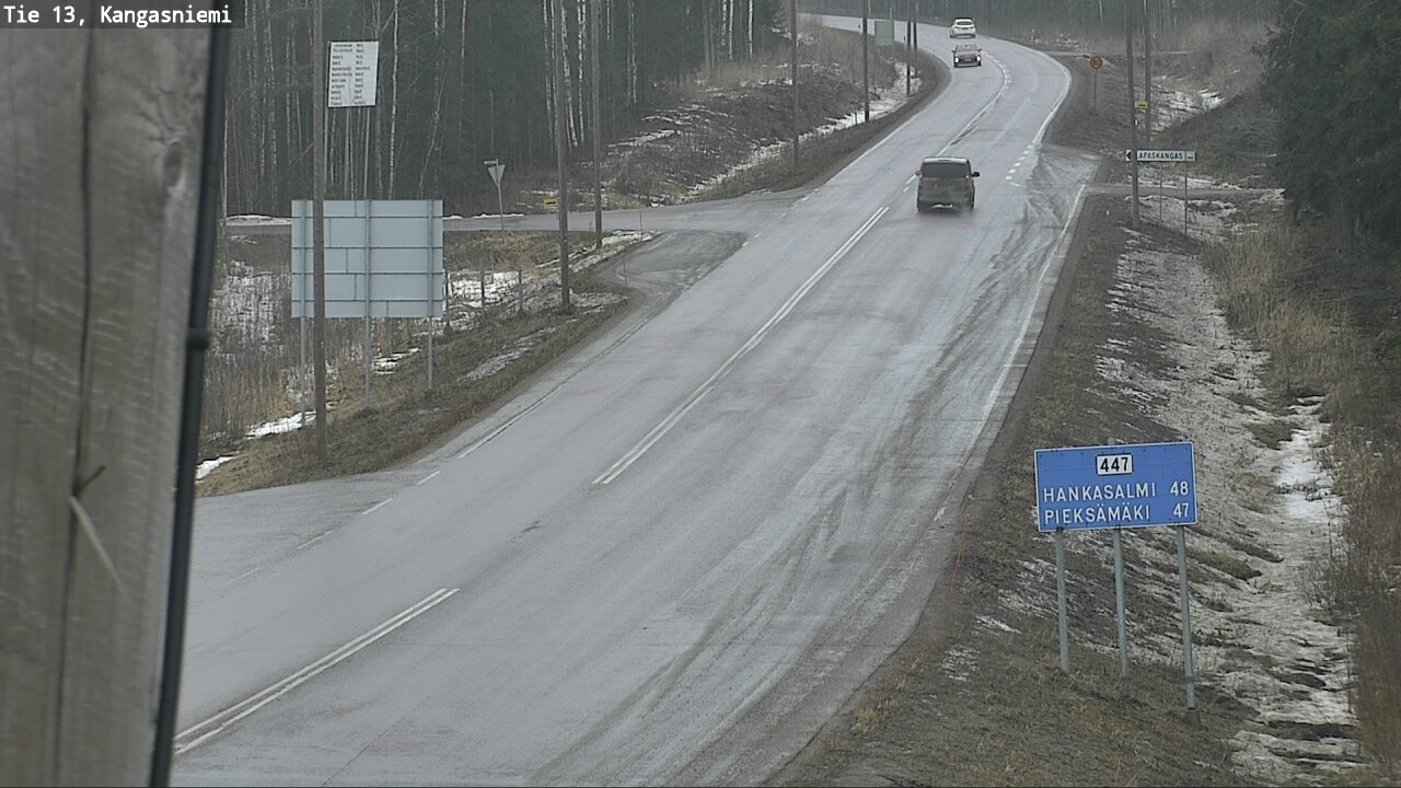 Weather Camera Image Väg 13 Kangasniemi, Kangasniemi, Etelä-Savo
