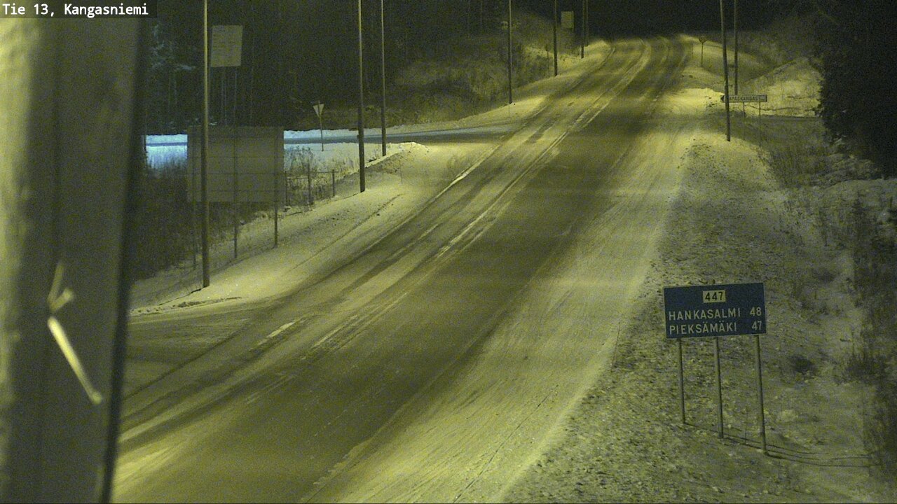 Kelikamerat Kuva Tie 13 Kangasniemi, Kangasniemi, Etelä-Savo