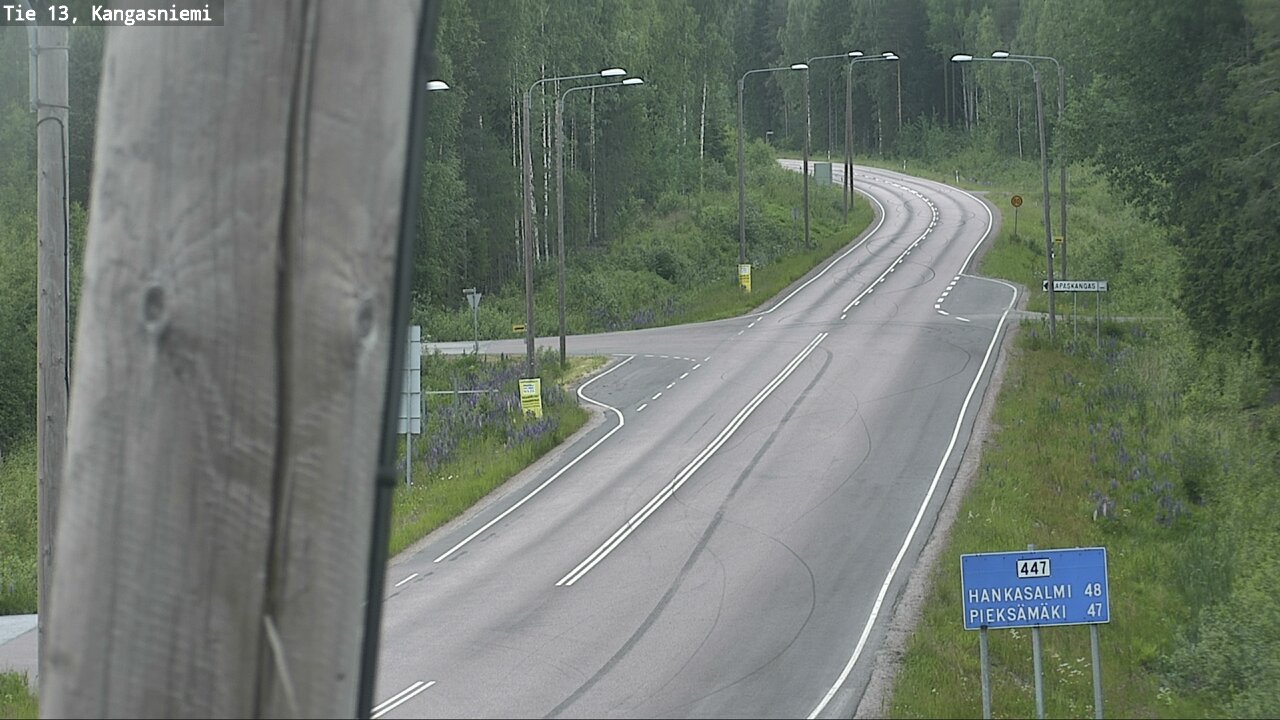 Kelikamerat Kuva Tie 13 Kangasniemi, Kangasniemi, Etelä-Savo