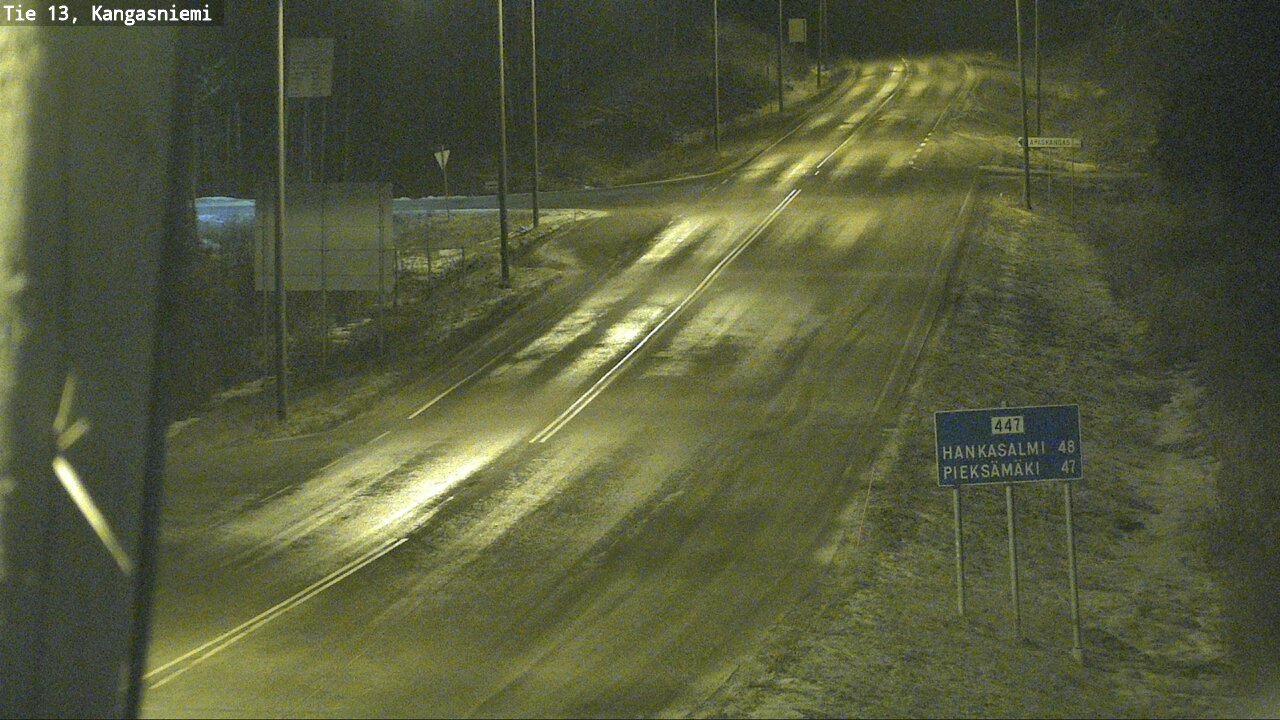 Kelikamerat Kuva Tie 13 Kangasniemi, Kangasniemi, Etelä-Savo