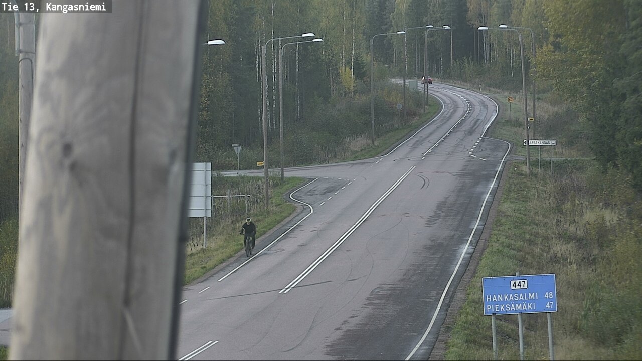 Weather Camera Image Road 13 Kangasniemi, Kangasniemi, Etelä-Savo