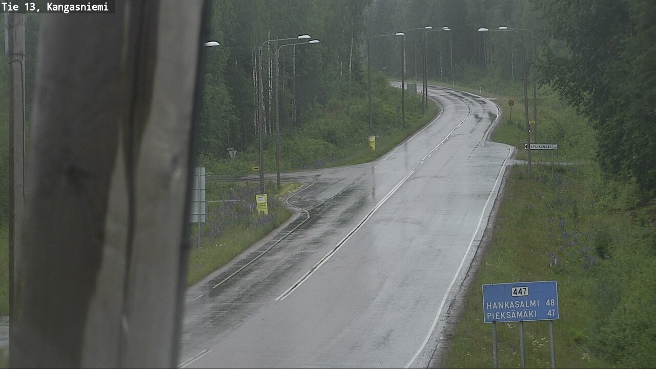 Kelikamerat Kuva Tie 13 Kangasniemi, Kangasniemi, Etelä-Savo