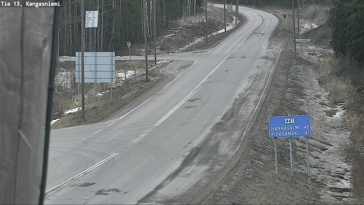 Kelikamerat Kuva Tie 13 Kangasniemi, Kangasniemi, Etelä-Savo