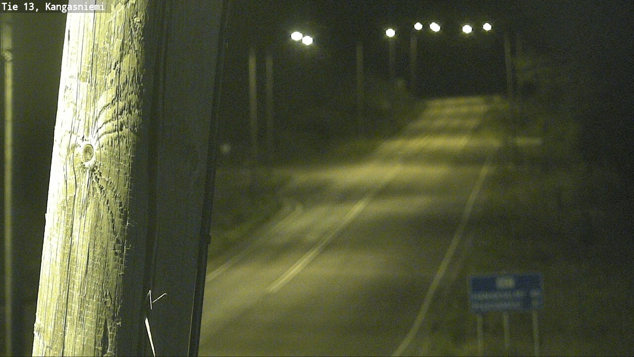 Weather Camera Image Väg 13 Kangasniemi, Kangasniemi, Etelä-Savo