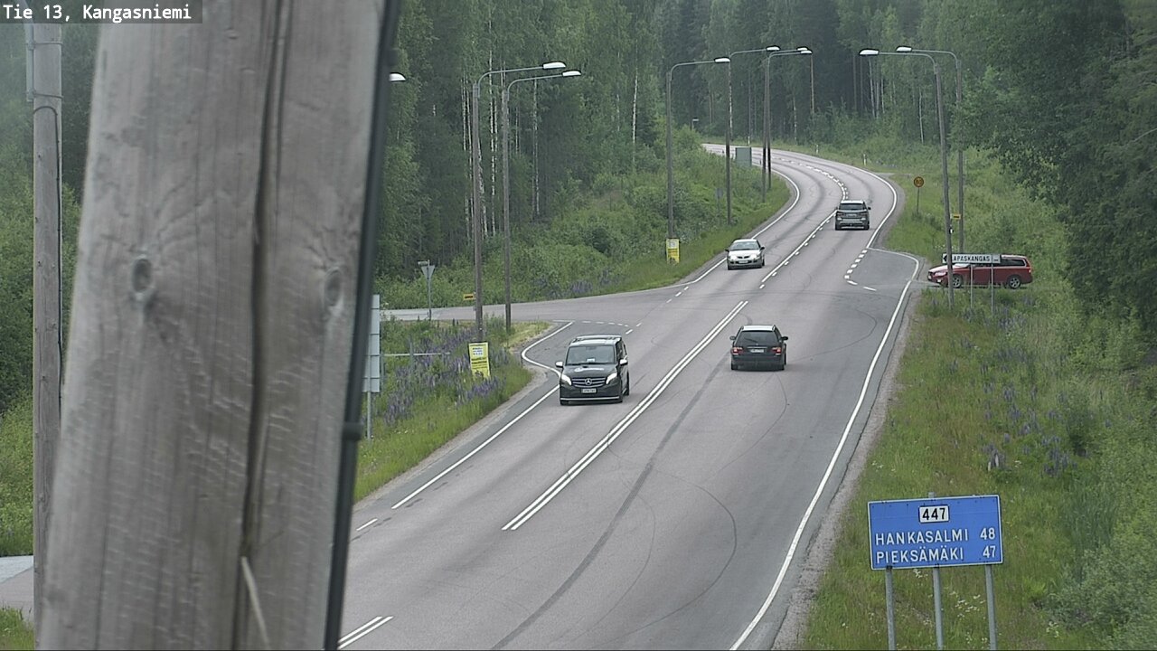 Kelikamerat Kuva Tie 13 Kangasniemi, Kangasniemi, Etelä-Savo