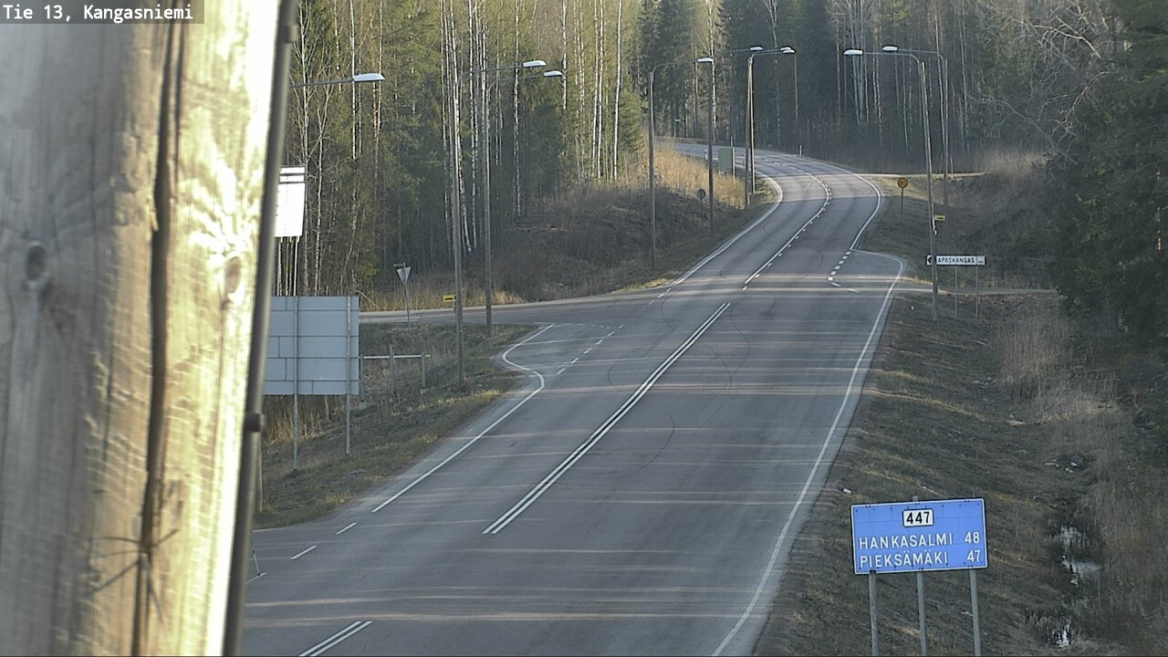 Kelikamerat Kuva Tie 13 Kangasniemi, Kangasniemi, Etelä-Savo