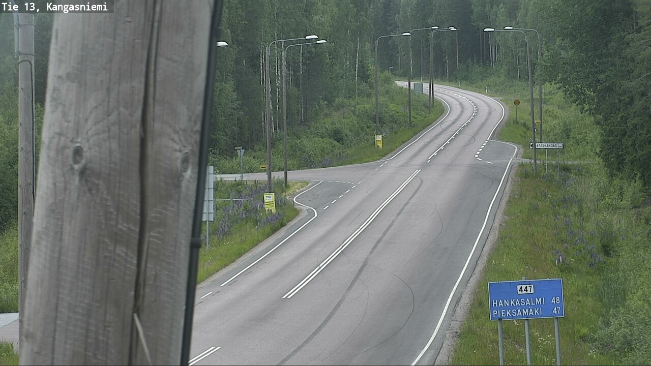 Kelikamerat Kuva Tie 13 Kangasniemi, Kangasniemi, Etelä-Savo