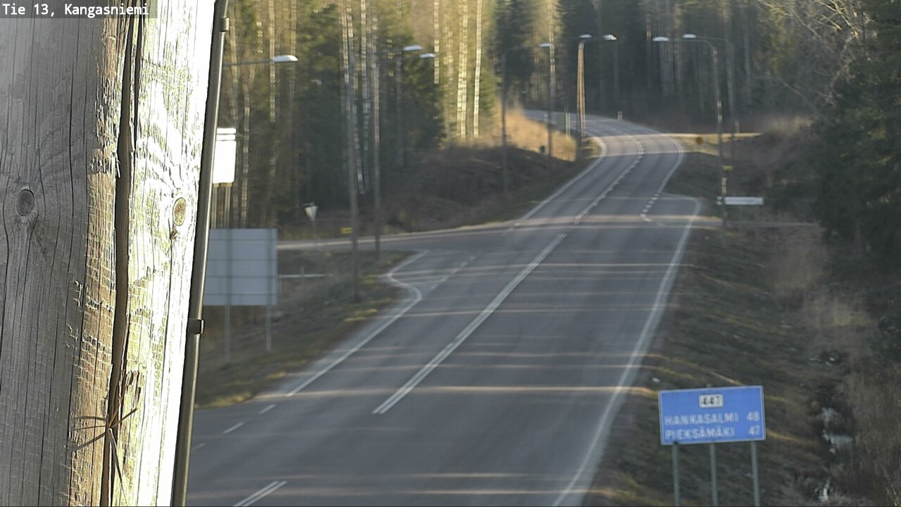 Kelikamerat Kuva Tie 13 Kangasniemi, Kangasniemi, Etelä-Savo