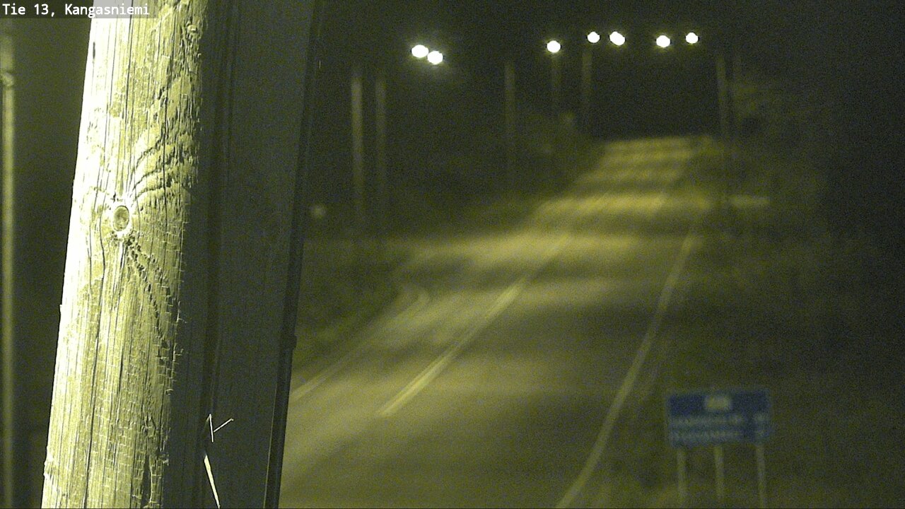 Weather Camera Image Väg 13 Kangasniemi, Kangasniemi, Etelä-Savo