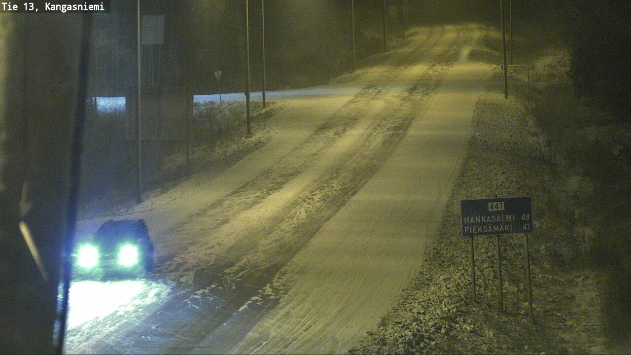 Kelikamerat Kuva Tie 13 Kangasniemi, Kangasniemi, Etelä-Savo