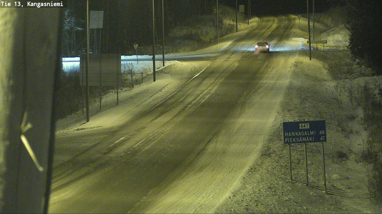 Kelikamerat Kuva Tie 13 Kangasniemi, Kangasniemi, Etelä-Savo