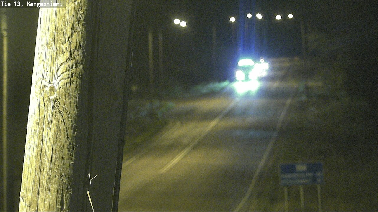 Weather Camera Image Väg 13 Kangasniemi, Kangasniemi, Etelä-Savo