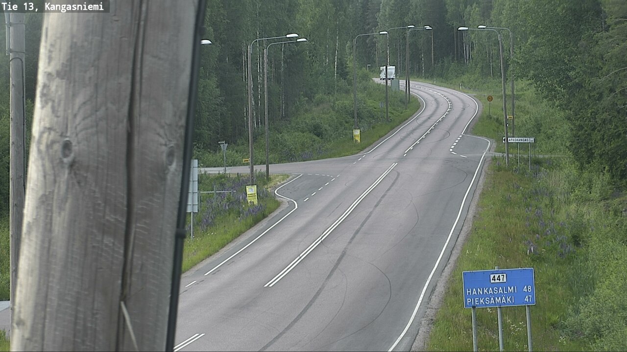Kelikamerat Kuva Tie 13 Kangasniemi, Kangasniemi, Etelä-Savo