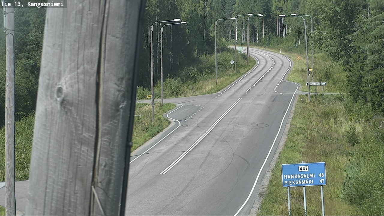 Weather Camera Image Väg 13 Kangasniemi, Kangasniemi, Etelä-Savo