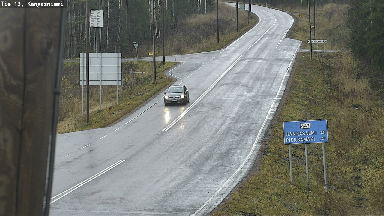 Kelikamerat Kuva Tie 13 Kangasniemi, Kangasniemi, Etelä-Savo