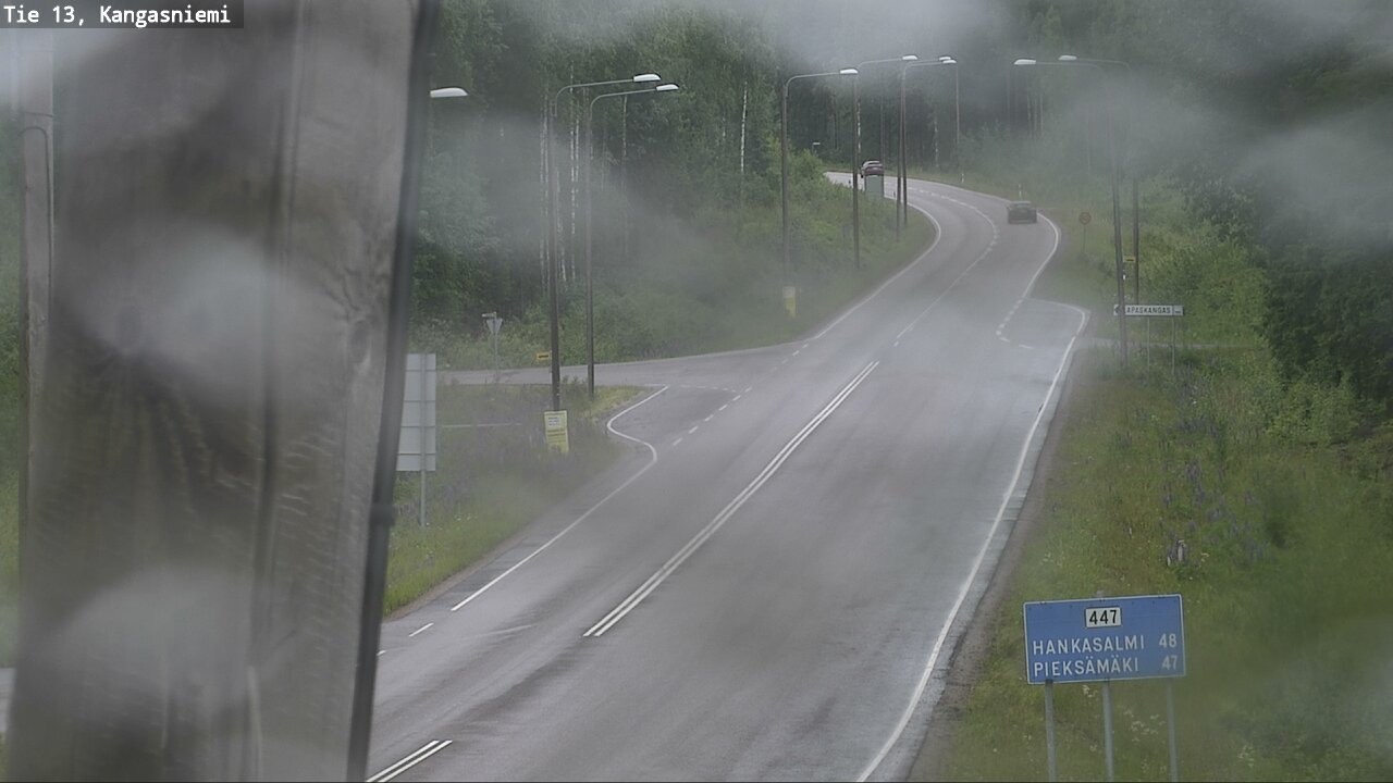 Weather Camera Image Road 13 Kangasniemi, Kangasniemi, Etelä-Savo