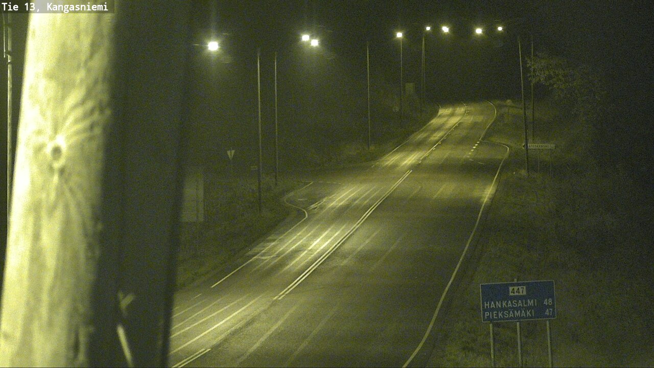 Weather Camera Image Road 13 Kangasniemi, Kangasniemi, Etelä-Savo