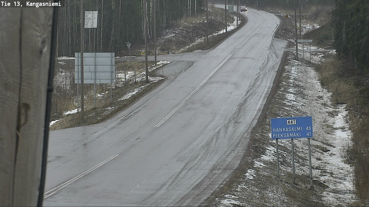 Weather Camera Image Väg 13 Kangasniemi, Kangasniemi, Etelä-Savo