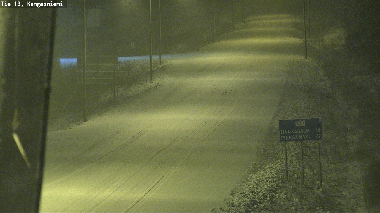 Kelikamerat Kuva Tie 13 Kangasniemi, Kangasniemi, Etelä-Savo