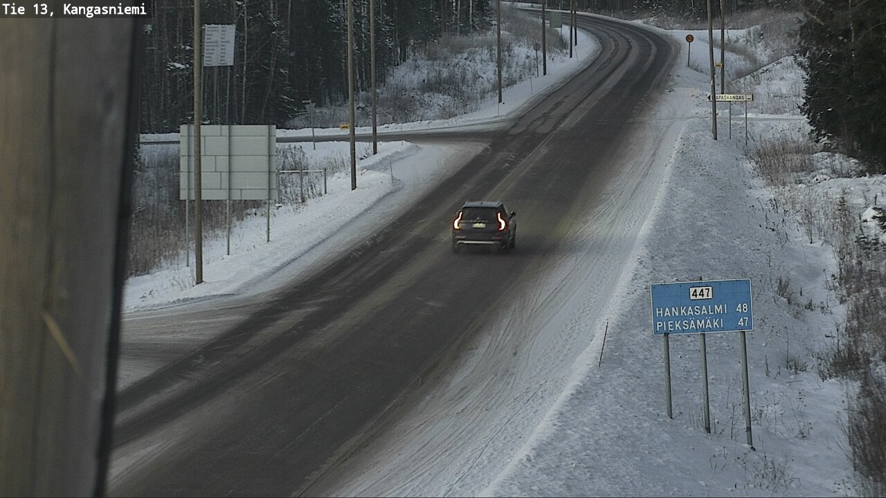 Kelikamerat Kuva Tie 13 Kangasniemi, Kangasniemi, Etelä-Savo