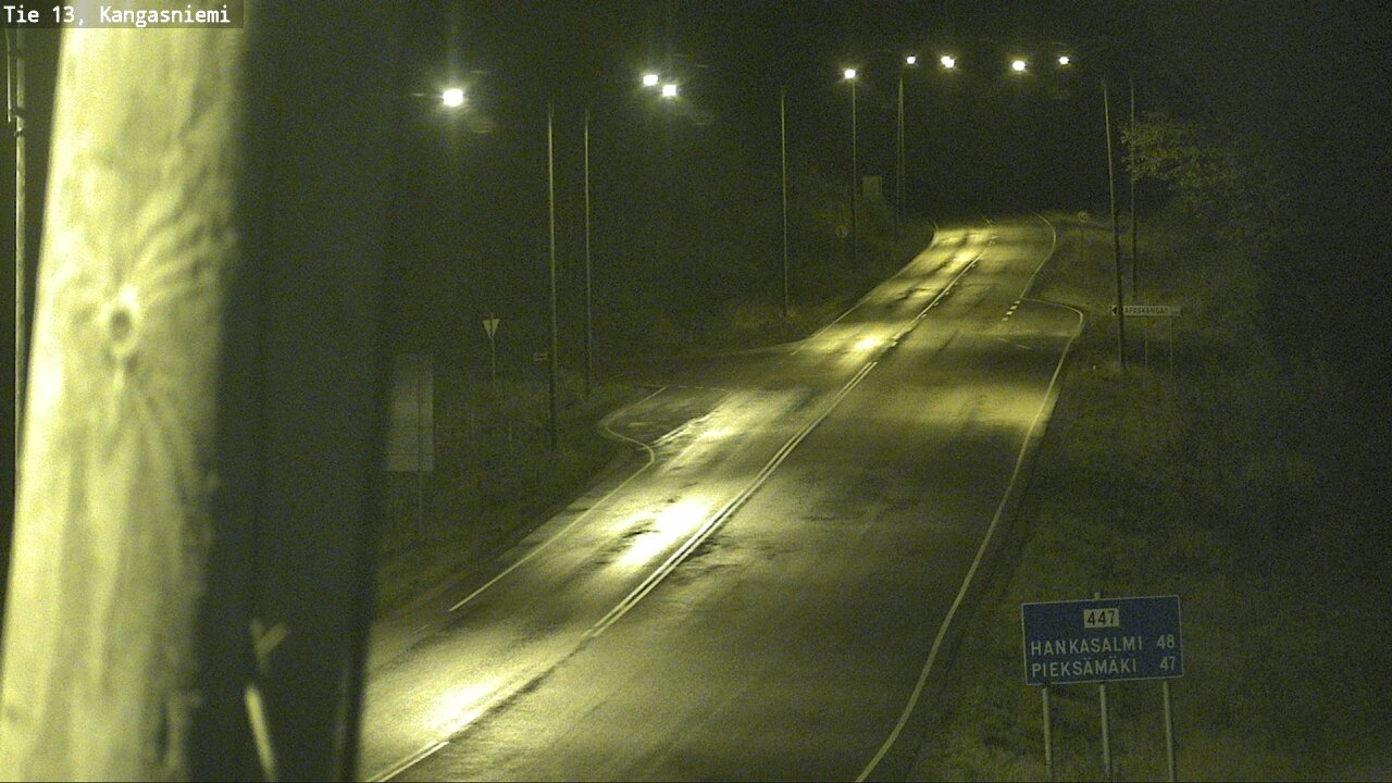 Weather Camera Image Road 13 Kangasniemi, Kangasniemi, Etelä-Savo
