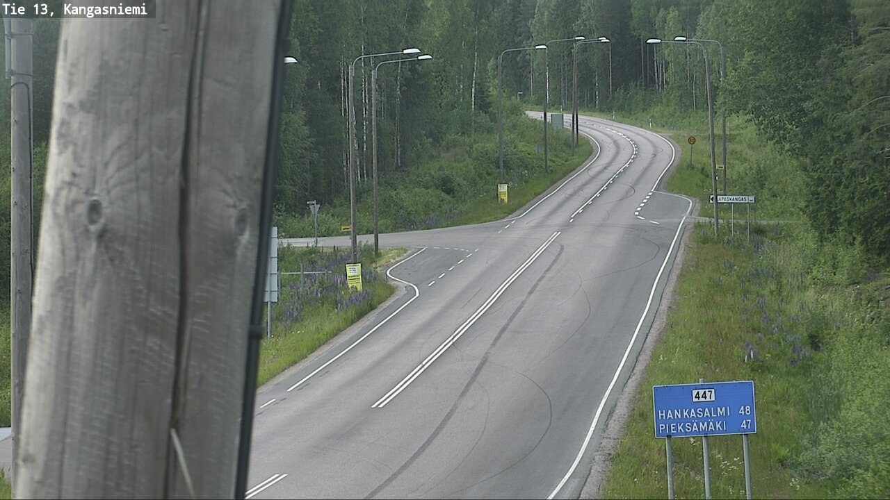 Kelikamerat Kuva Tie 13 Kangasniemi, Kangasniemi, Etelä-Savo
