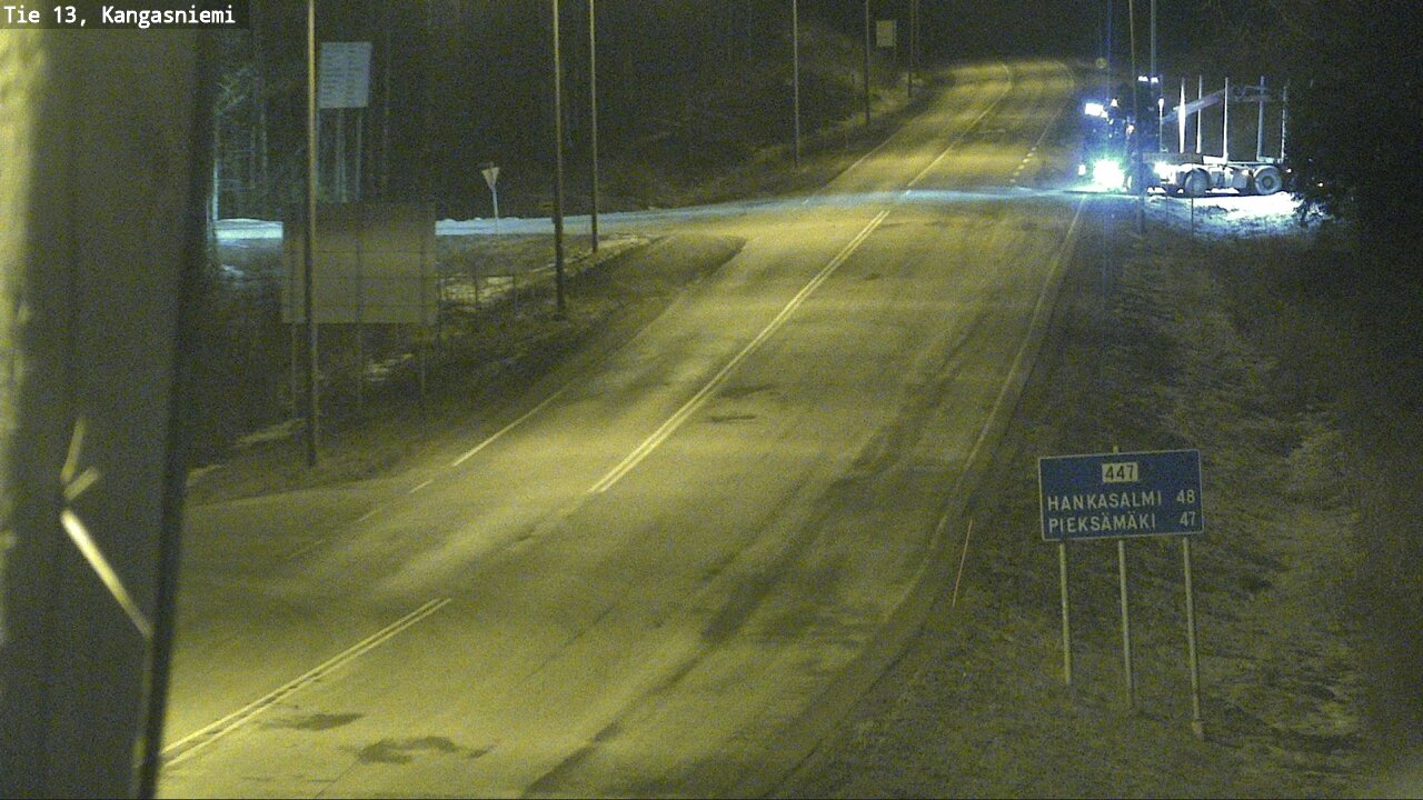 Kelikamerat Kuva Tie 13 Kangasniemi, Kangasniemi, Etelä-Savo