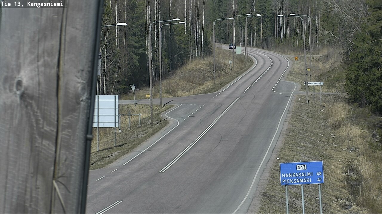 Weather Camera Image Väg 13 Kangasniemi, Kangasniemi, Etelä-Savo