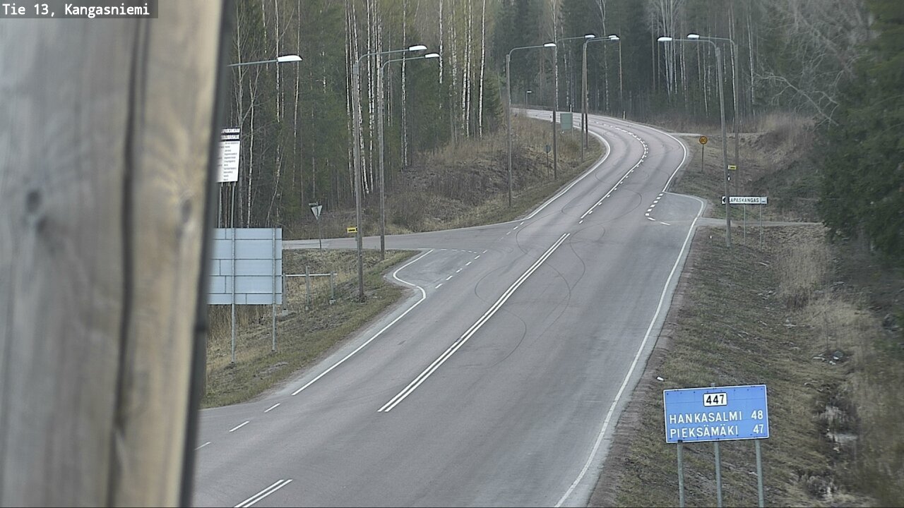Kelikamerat Kuva Tie 13 Kangasniemi, Kangasniemi, Etelä-Savo