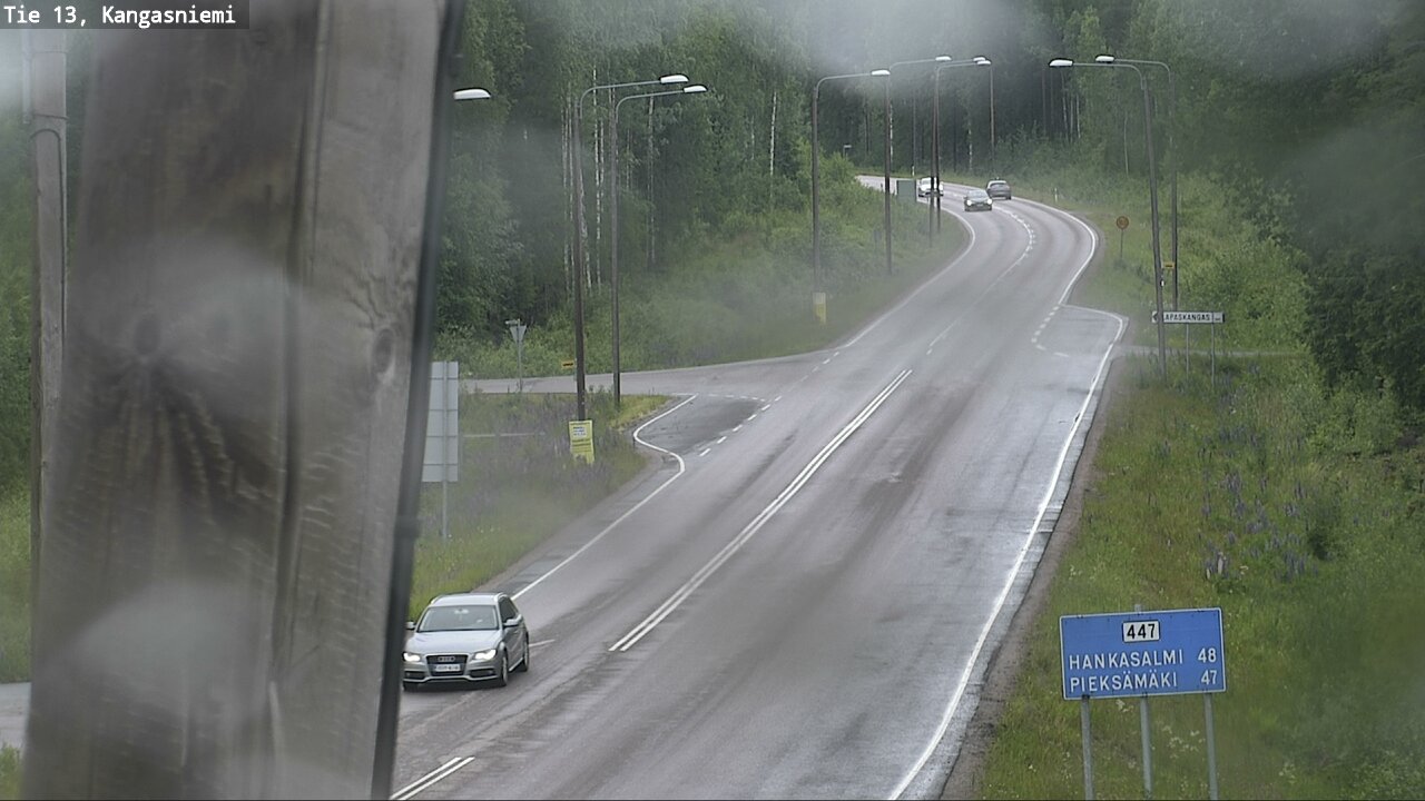 Weather Camera Image Road 13 Kangasniemi, Kangasniemi, Etelä-Savo
