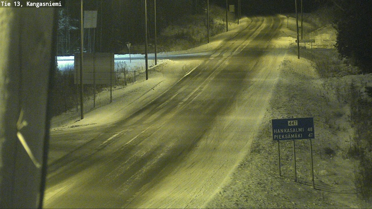 Kelikamerat Kuva Tie 13 Kangasniemi, Kangasniemi, Etelä-Savo