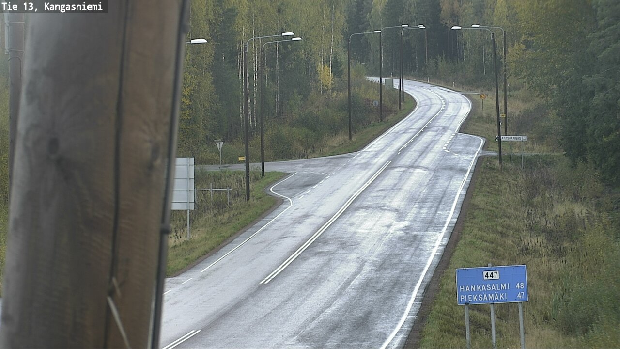 Weather Camera Image Road 13 Kangasniemi, Kangasniemi, Etelä-Savo